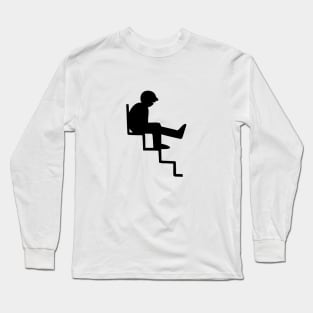 Man on Stairs Long Sleeve T-Shirt